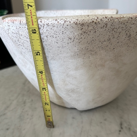 Studio McGee X Target Textured Cream Ceramic Bowl - Picture 5 of 5